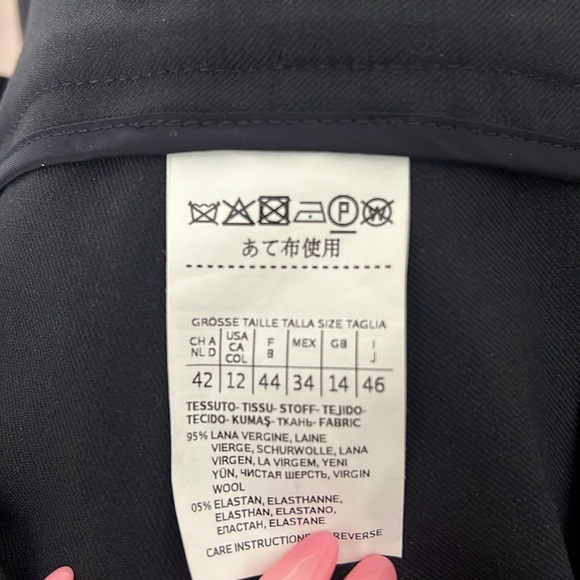 Max Mara Navy Women's Pants - Picture 3 of 8